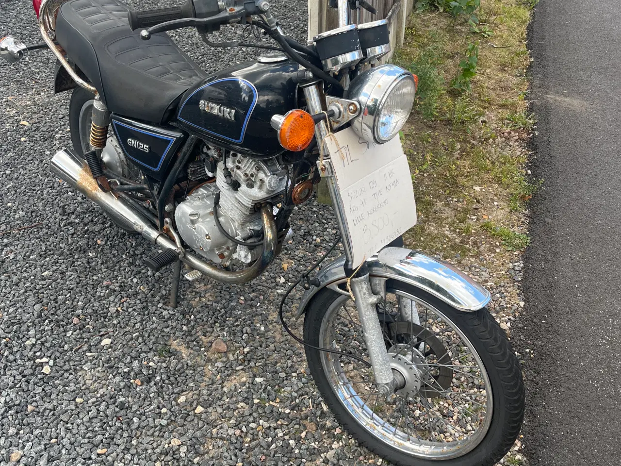 Billede 1 - Suzuki GN 125 Lille kort 11 HK