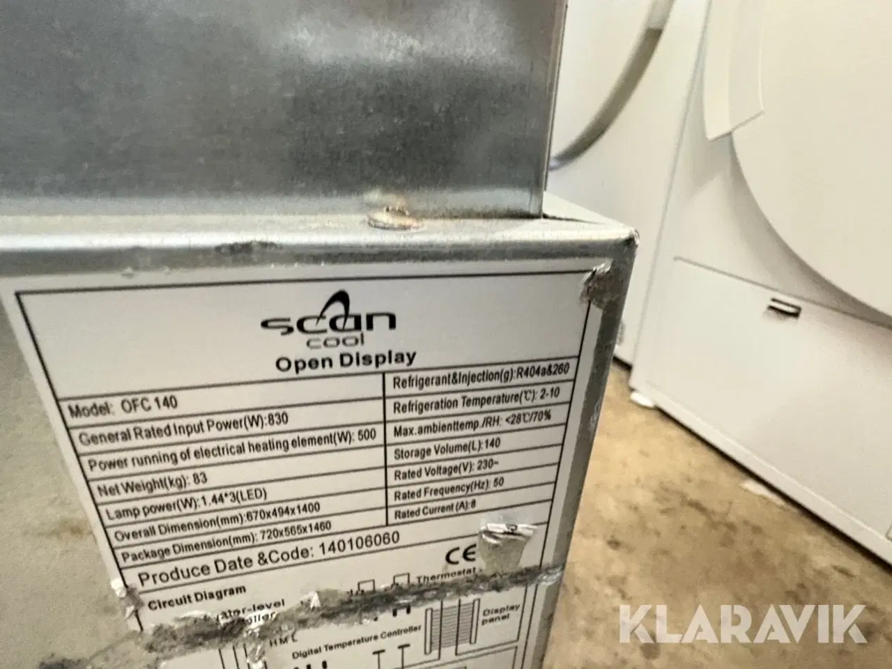 Billede 7 - Displaykøler Vibocold OFC 140