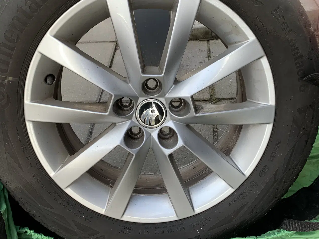 Billede 2 - Original Skoda Fælge