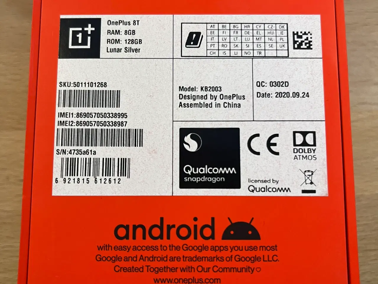 Billede 4 - OnePlus 8T mobil