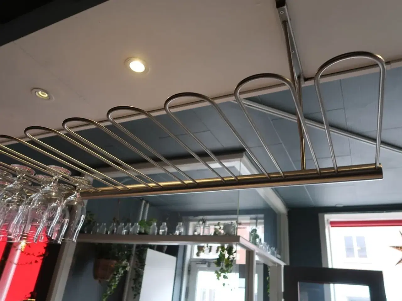 Billede 3 - Glashylde med div. Glas