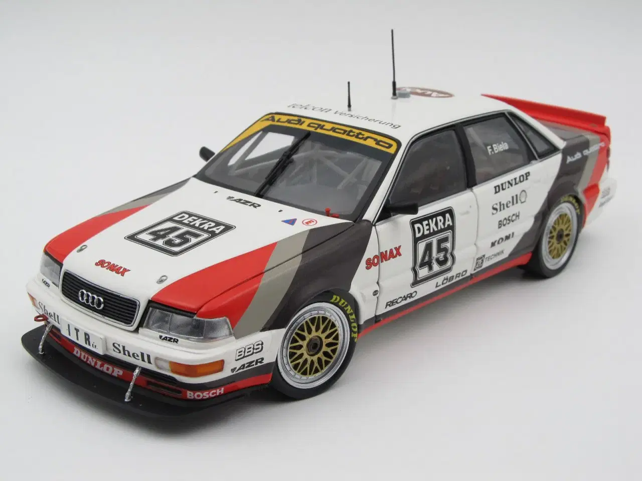 Billede 2 - MINICHAMPS - Audi V8 Quattro DTM vinder 1991 1:18