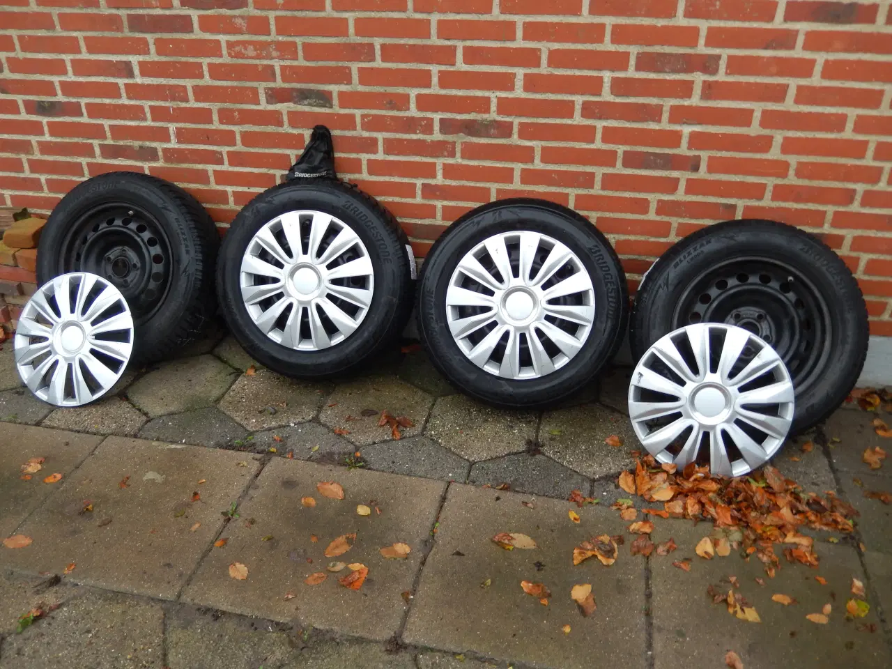 Billede 1 - Vinterdæk på stålfælge