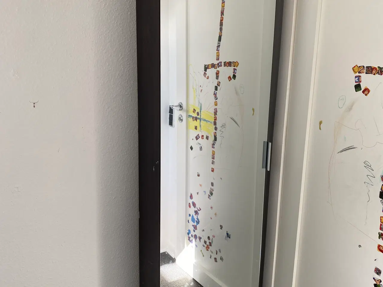 Billede 1 - Skoskab med spejllåge låge spejl 