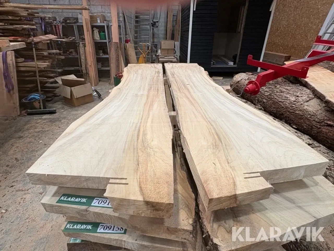 Billede 2 - Amerikansk tulipan træ planke 2 styk