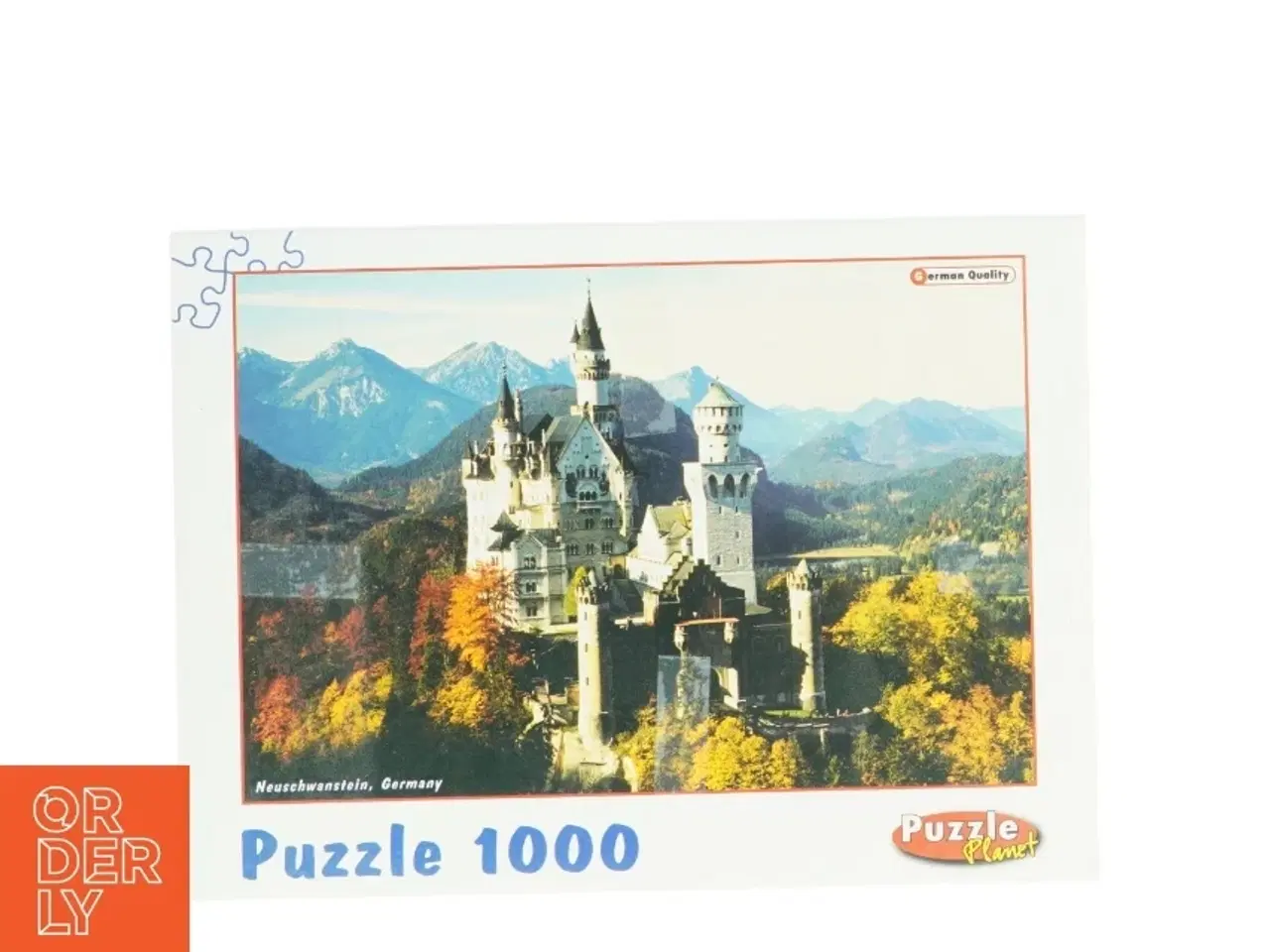 Billede 2 - Puslespil med Neuschwanstein-slottet fra Puzzle Planet (str. 44 x 68 cm)