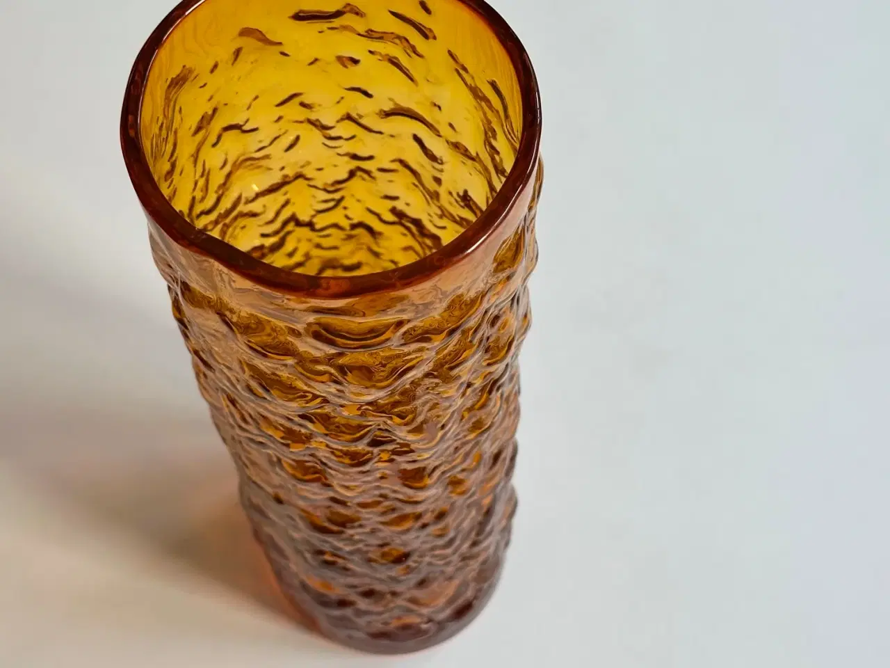 Billede 3 - Orange glasvase