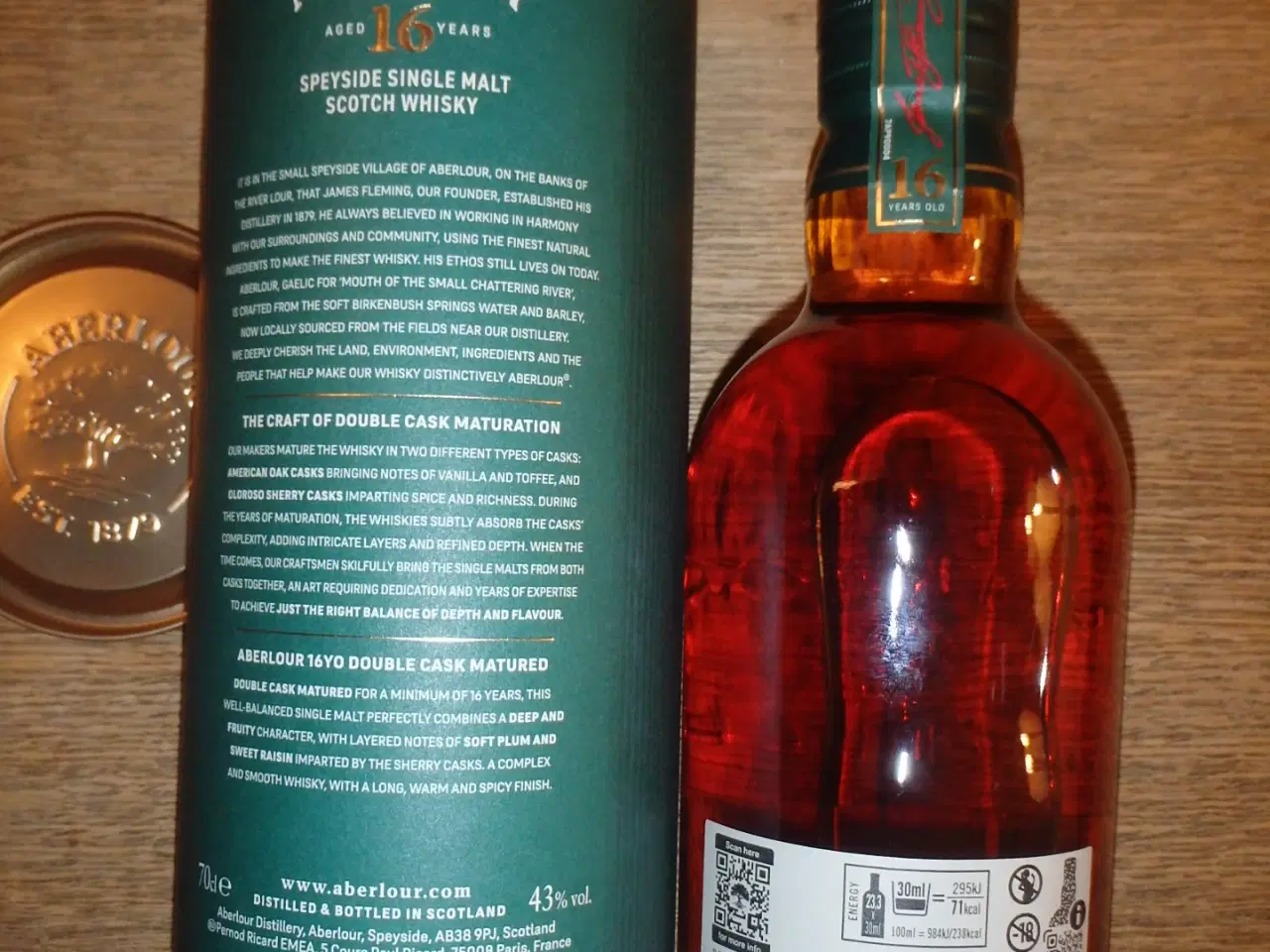 Billede 2 - Whisky Aberlour 16 Years Double Cask Matured 