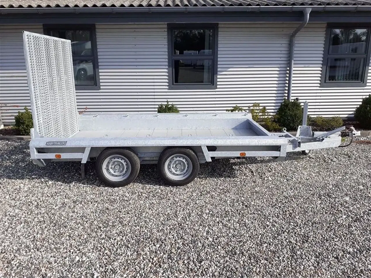 Billede 2 - 0 - Hulco Terrax 2 3000-294 150 cm ramp   Terrax Maskintrailer i høj kvalitet