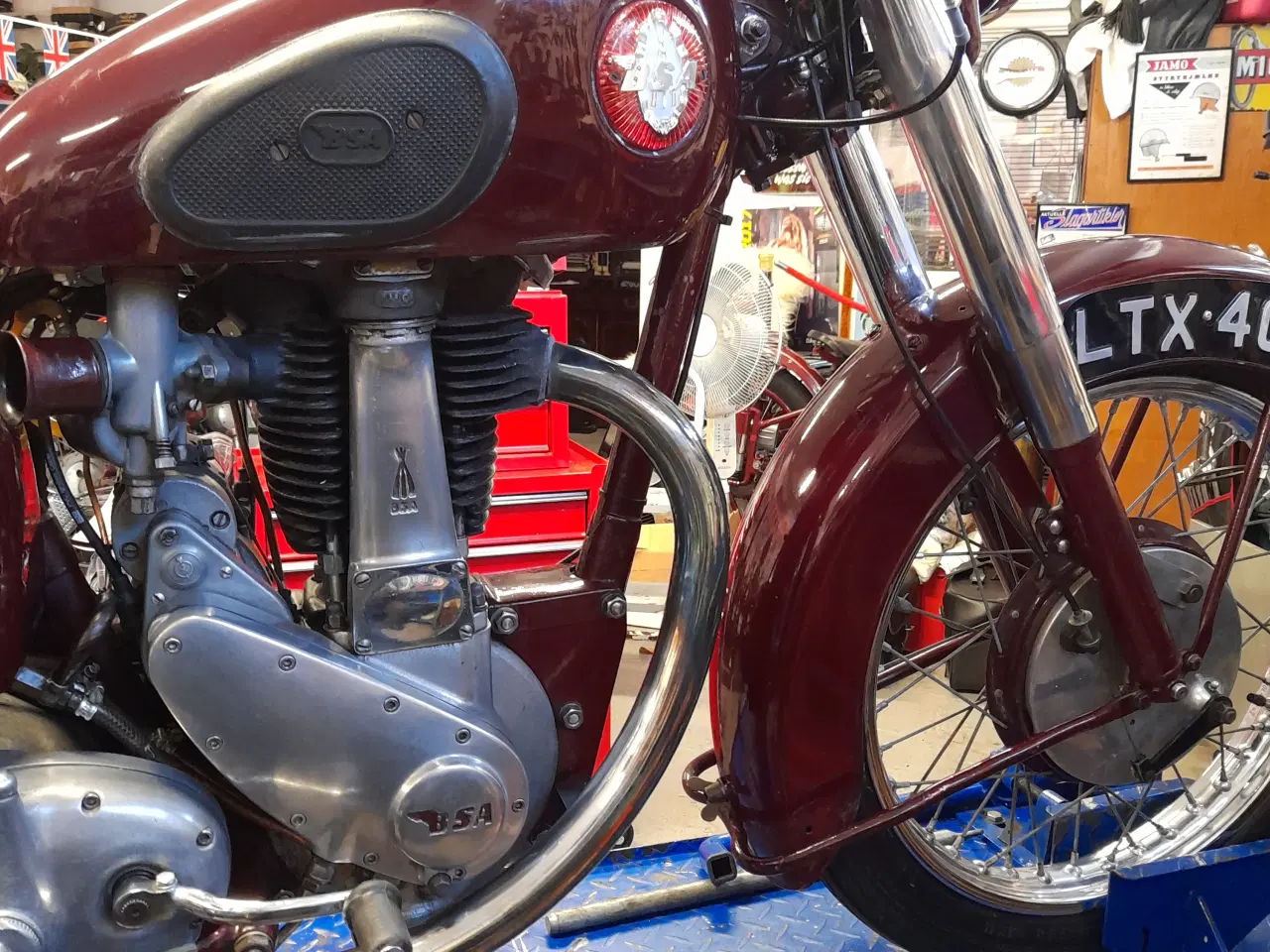 Billede 4 - BSA  B33 500cc 1. cyll. 