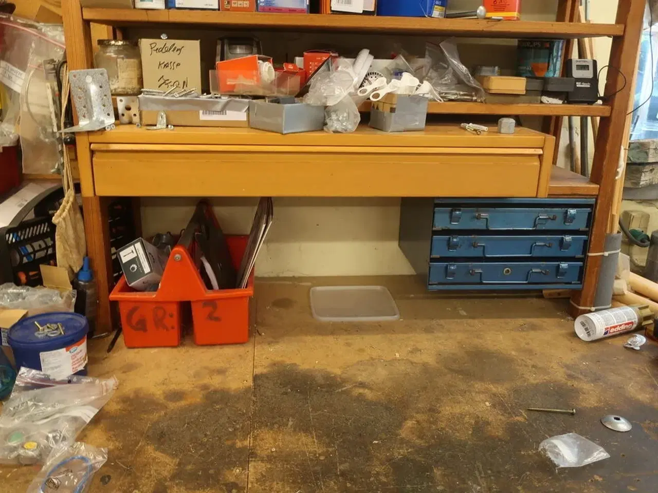 Billede 94 - Ryd hele værkstedet for løse dele