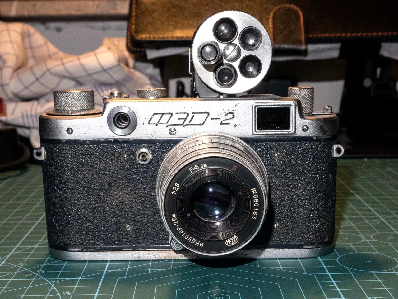 Billede 3 - Kamera - Analog. FED 2 med Industar 50 mm objektiv