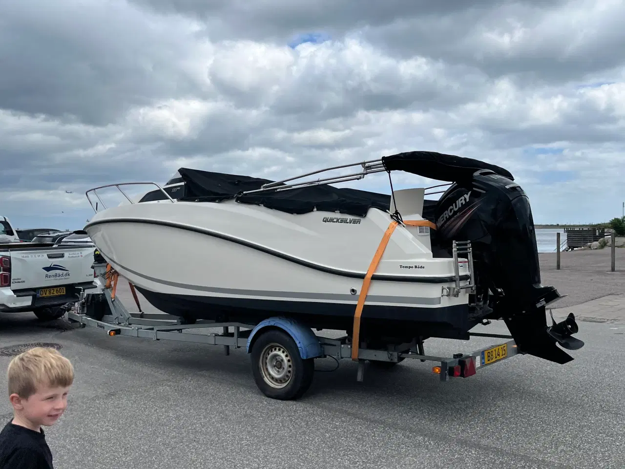 Billede 3 - Quick silver 550 cabin + 1300 kg Brenderuptrailer