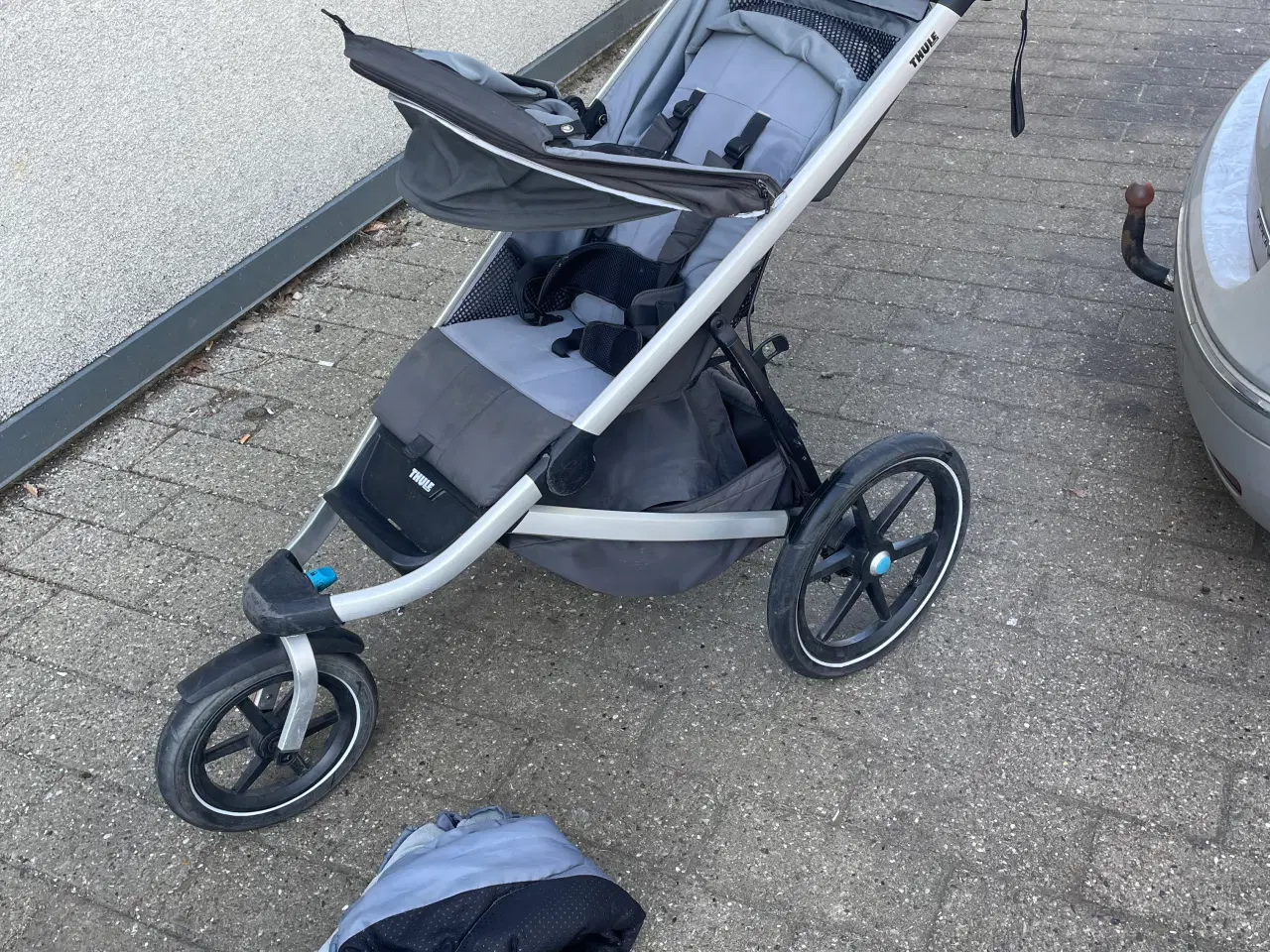 Billede 14 - Løbevogn  Thule  ,aluminum ,god i standen,
