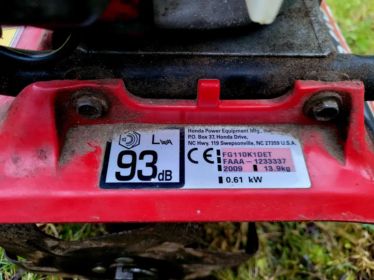 Billede 6 - Honda FG110 minifræser