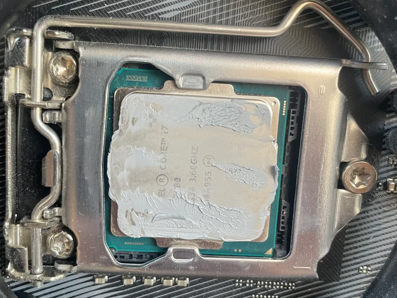 Billede 3 - Motherboard med cpu i7 7700