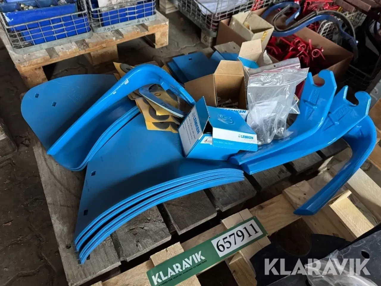 Billede 2 - Sliddele til rotorharvtænder og plov Lemken