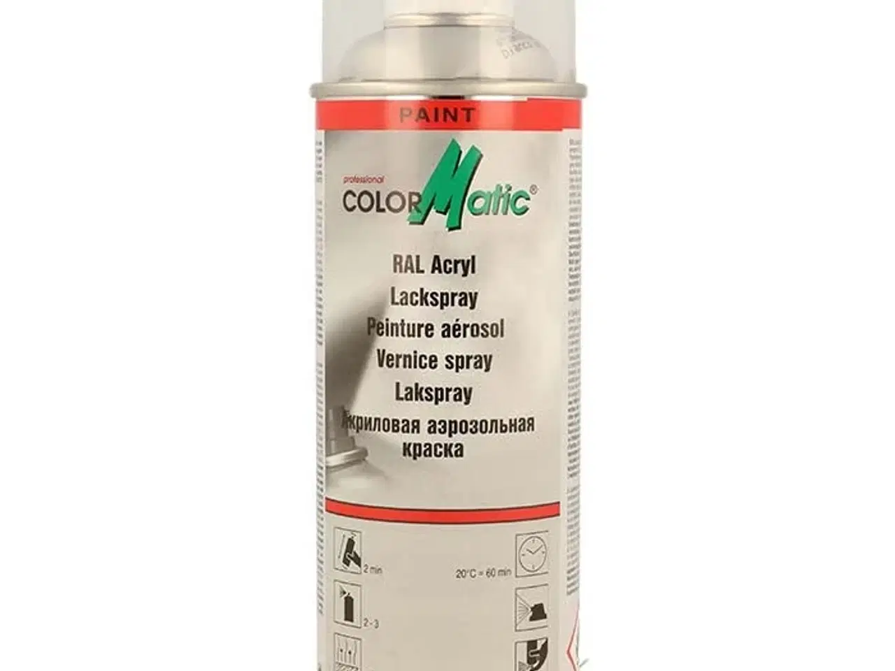 Billede 1 - ColorMatic Ral 9006 silkeglans 400ml.
