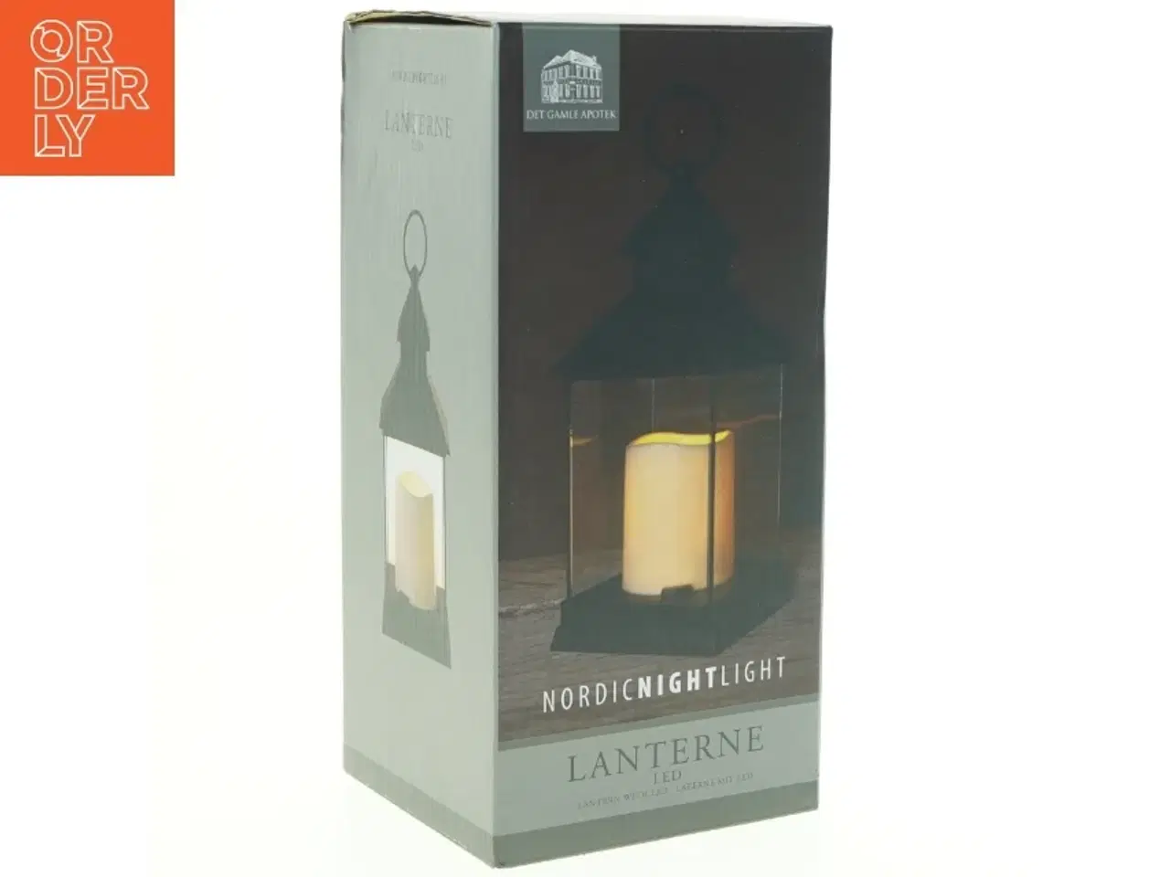 Billede 2 - LED Lanterne fra Det Gamle Apotek (str. 22 komma 5 x 10 komma 5 x 10 komma 5 cm)