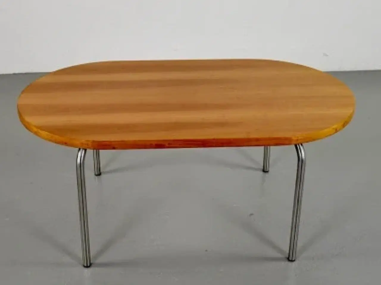 Billede 5 - Sofabord med oval plade i kirsebær