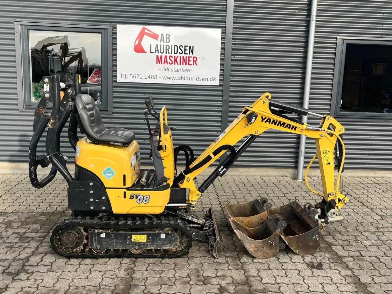 Billede 1 - Yanmar SV08 Tiltman kun kørt 479t