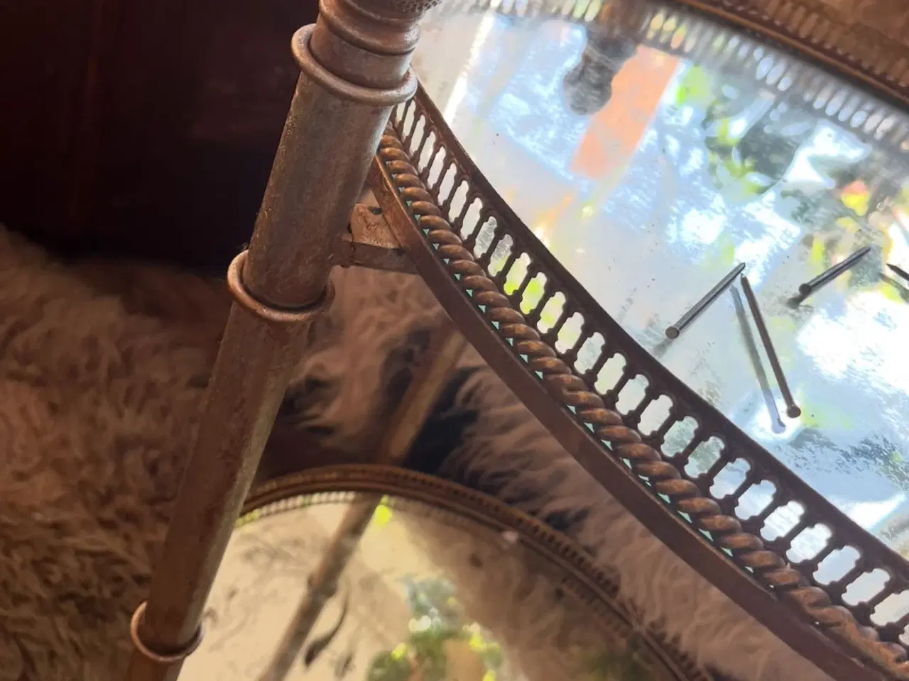 Billede 2 - Fil De Fer sidebord , fransk vintage