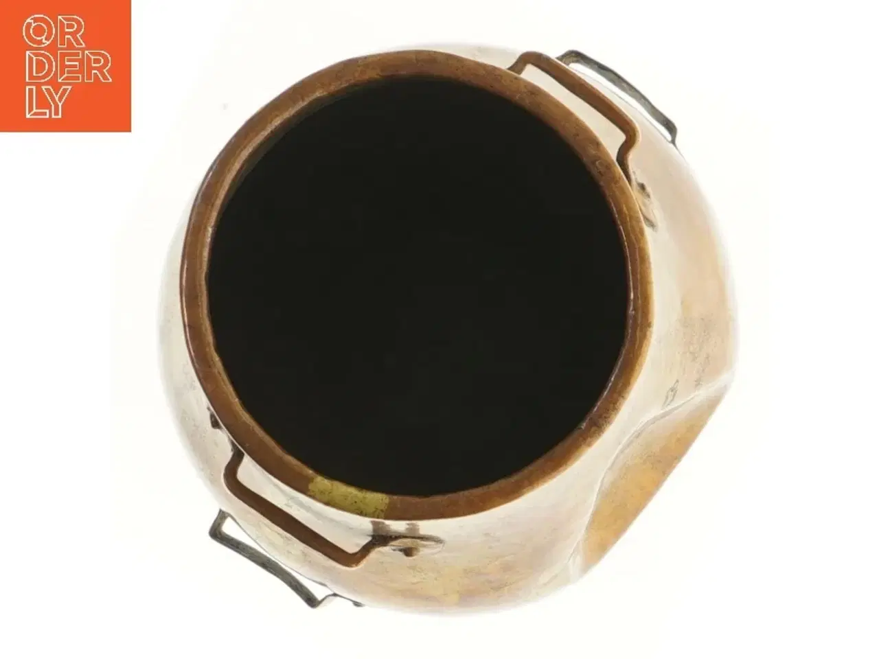 Billede 2 - Antik kobberkrukke (str. Ø 12x20 cm)