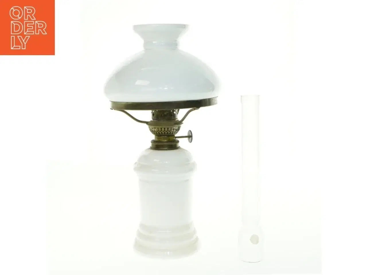 Billede 1 - Gammel olie lampe (str. 33x18 cm)