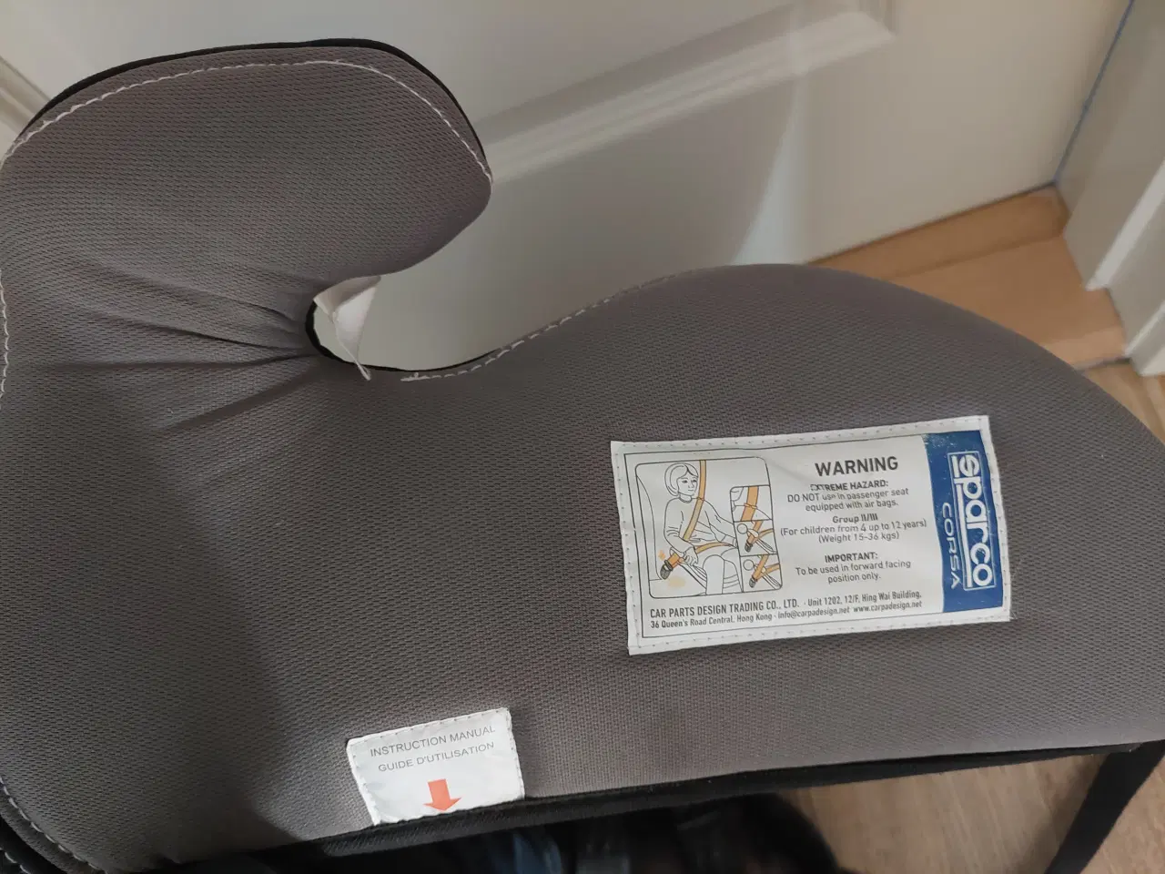 Billede 2 - Pæn Sele pude "Spanco " 15-36 kg