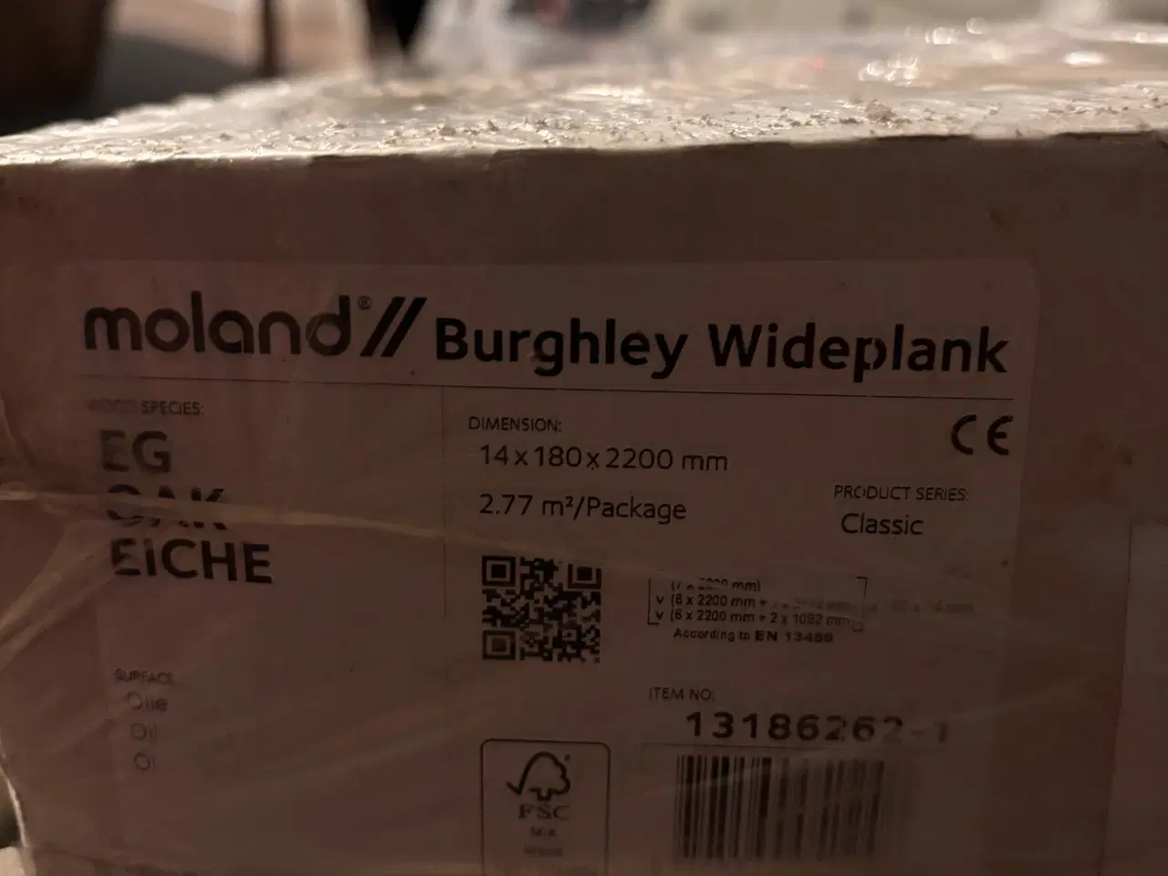 Billede 2 - Egetræ gulv, skibsgulv samt underlag