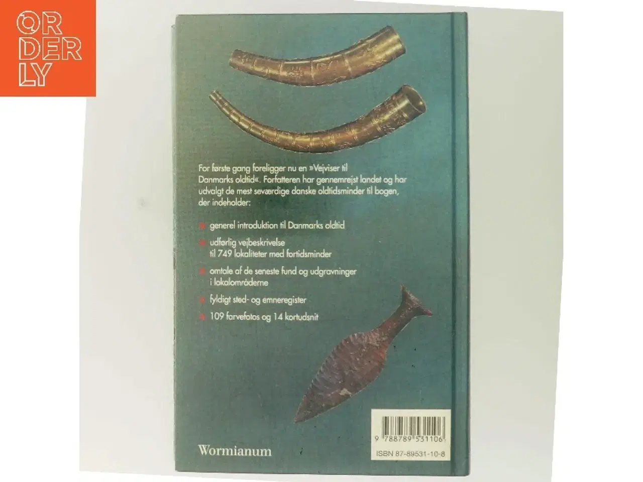Billede 3 - Vejviser til Danmarks oldtid af Ingrid Falktoft Andersen (Bog)