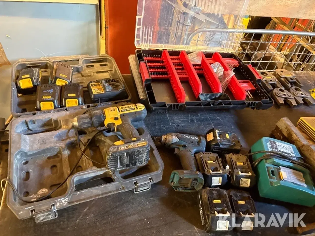 Billede 1 - Skruemaskine og slagnøgle Dewalt, Makita