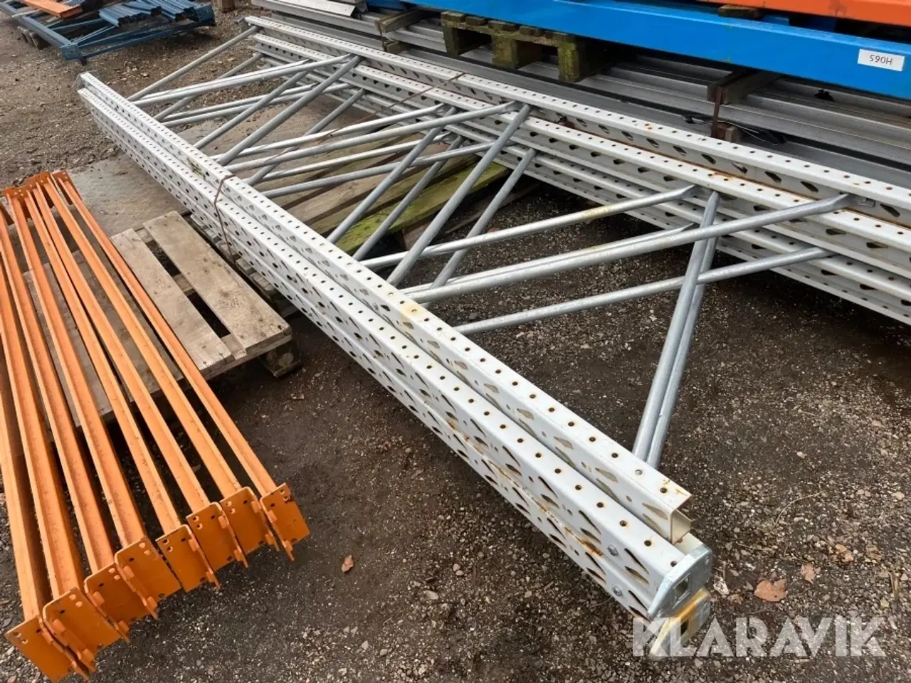 Billede 11 - Pallereol med 4 hylder