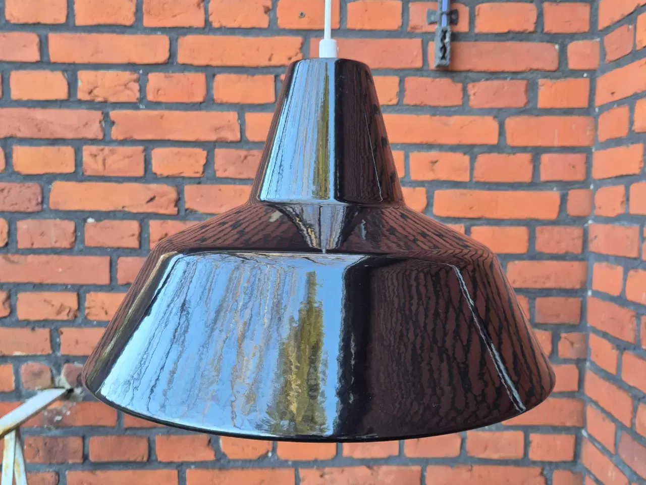 Billede 2 - Sorte emaljerede værkstedspendler 