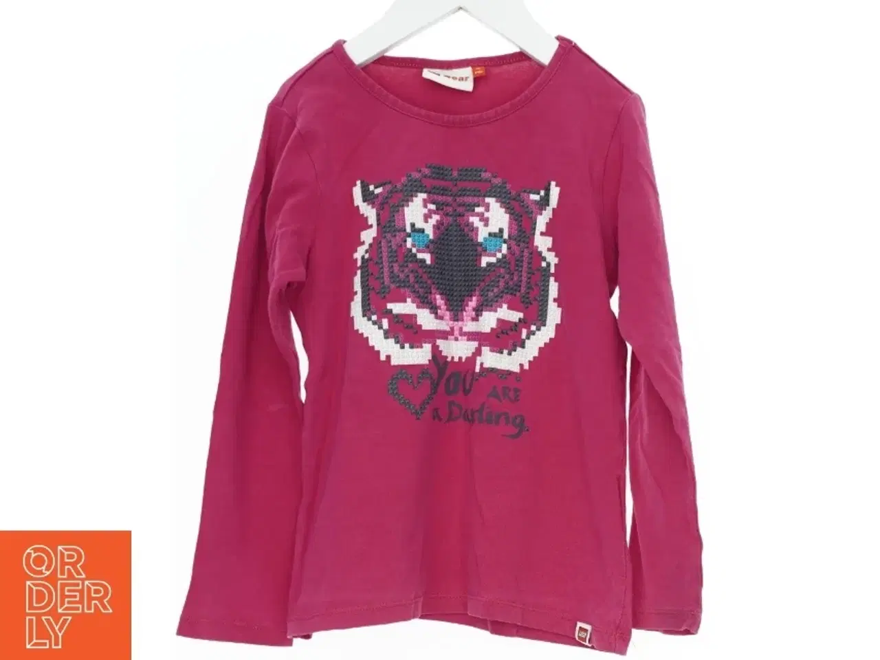 Billede 1 - Langærmet bluse med tigerdesign fra Lego (str. 116)