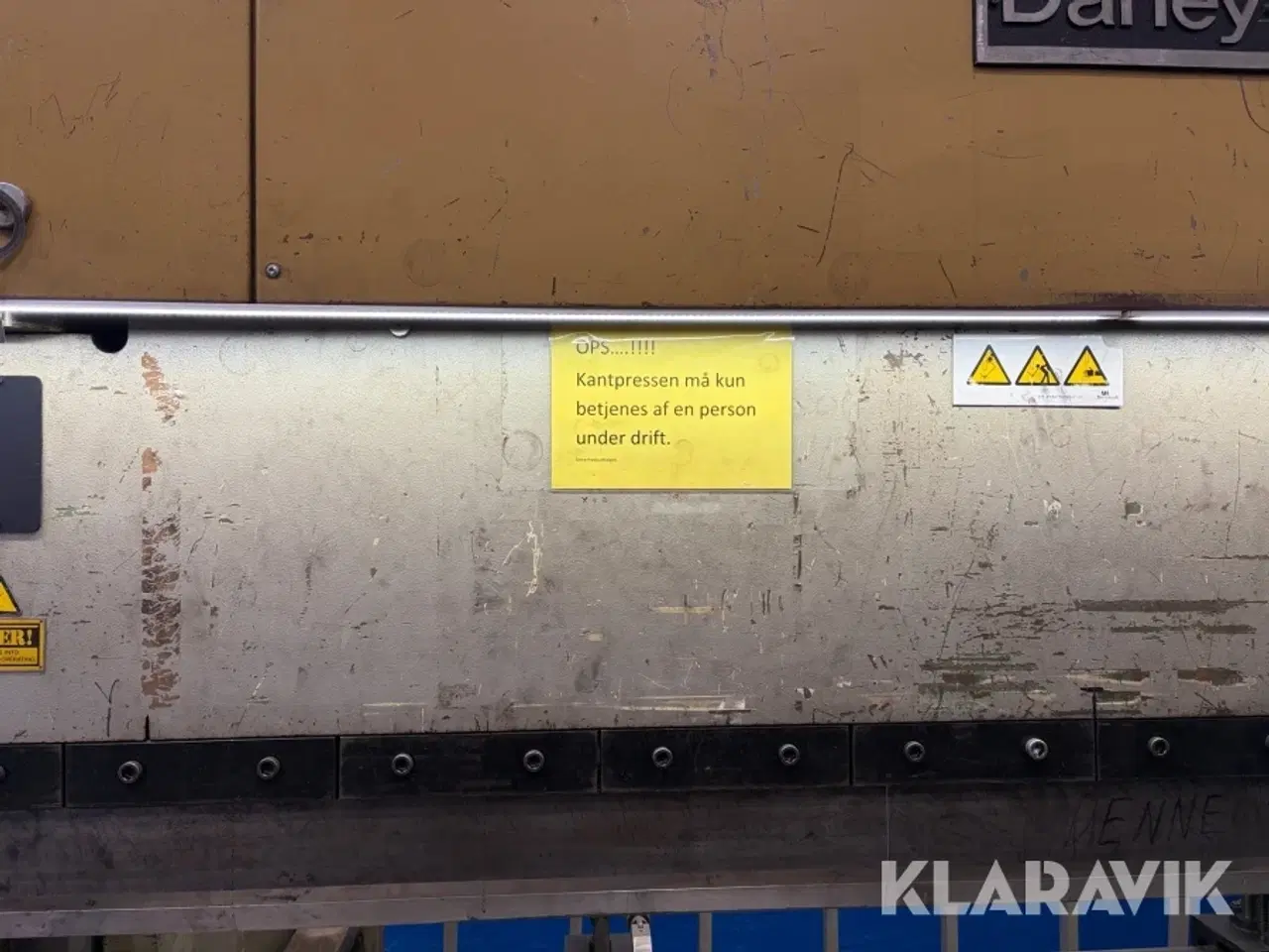 Billede 10 - Kantpresser Darley Ehp150 31/25