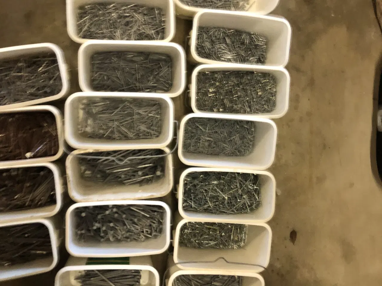 Billede 2 - Søm og dykkere, galvaniserede og blanke