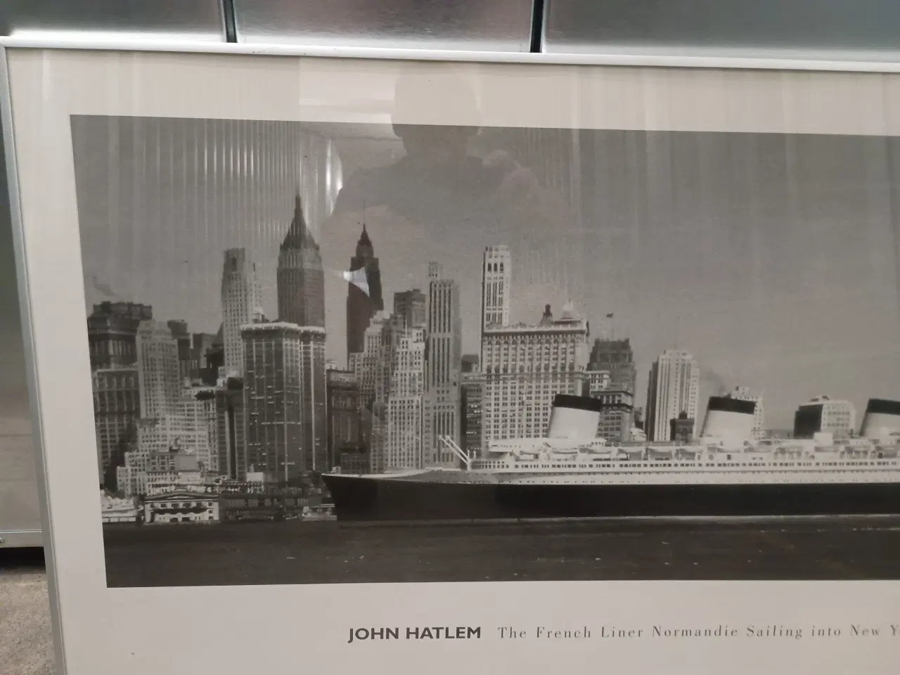 Billede 2 - John Hatlem, indrammet tryk.