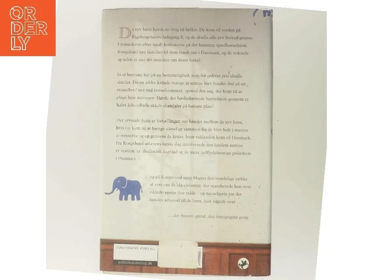 Billede 3 - Det Syvende Barn af Erik Valeur (Bog)