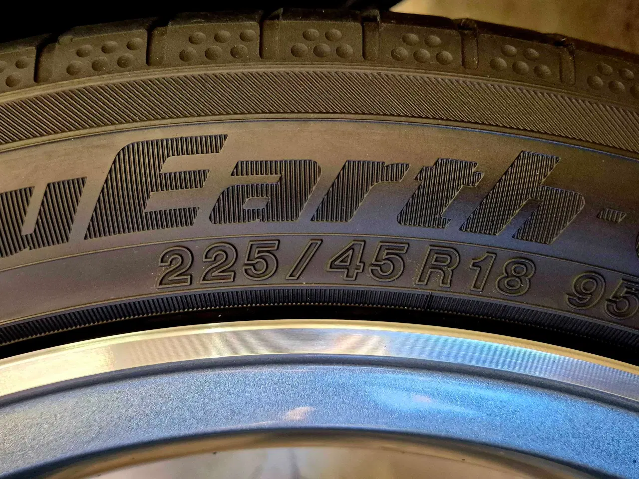 Billede 7 - MERCEDES "AMG" ORIGINAL ALUFÆLGE MED SOMMERDÆK 