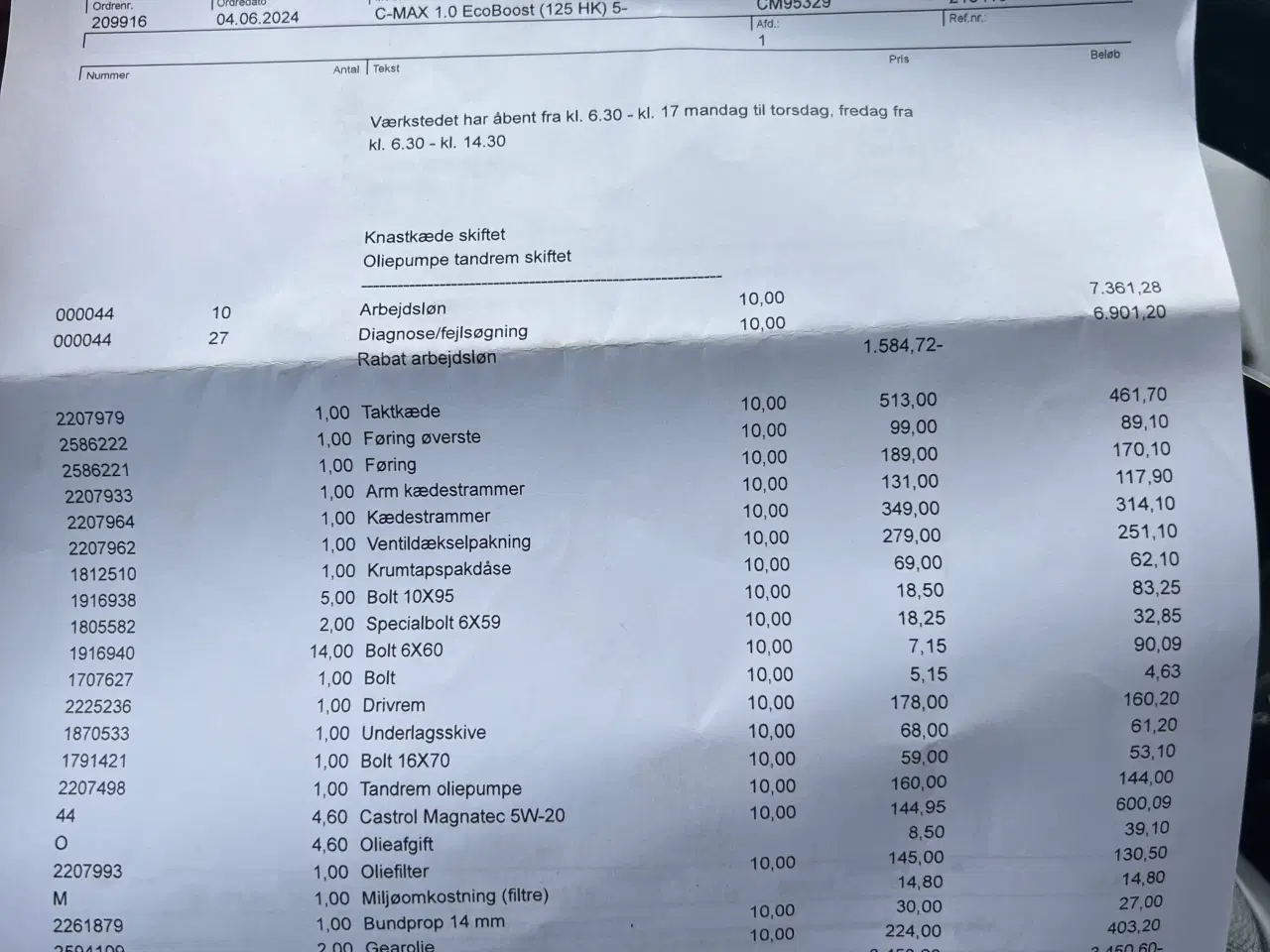 Billede 10 - Ford c Max måske dk billigste 