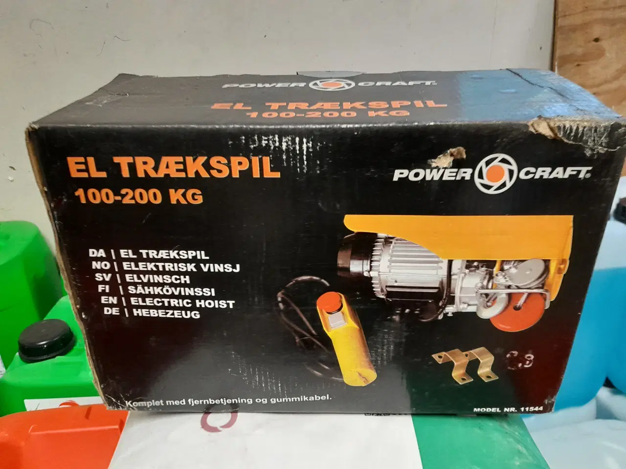 Billede 1 - wire elspil 200kg  220v