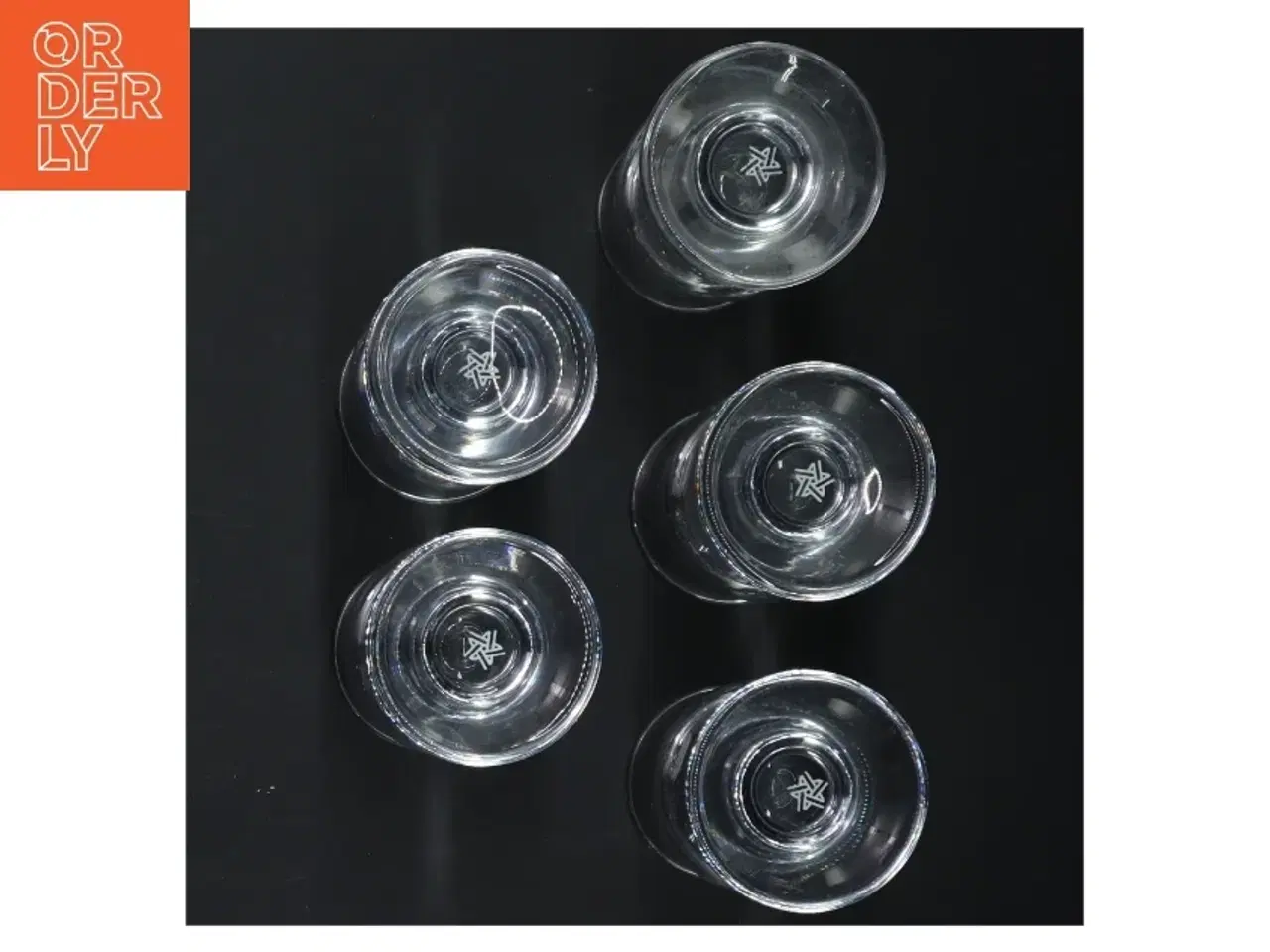 Billede 2 - Sæt af 5 glas (str. 10 cm. 5 styk)