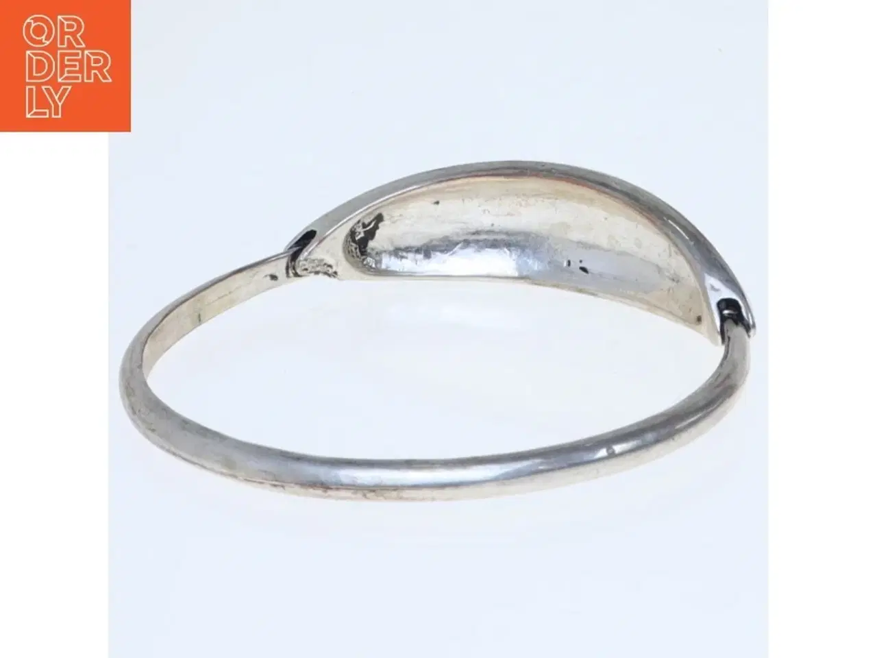 Billede 2 - Sølvfarvet armbånd (str. 7 komma 3 cm)