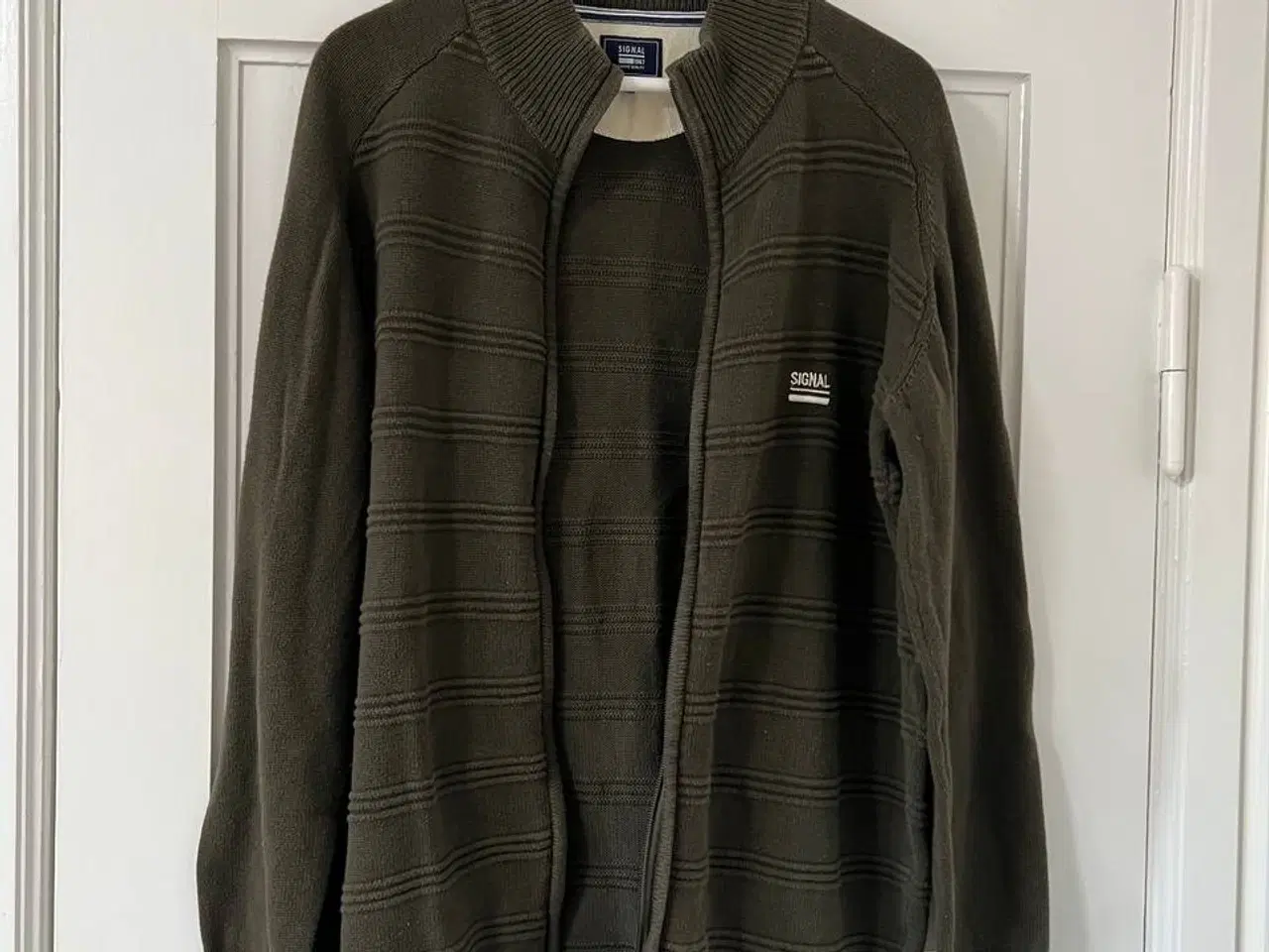 Billede 2 - SIGNAL 1967 cardigan I olivengrøn - str. XL