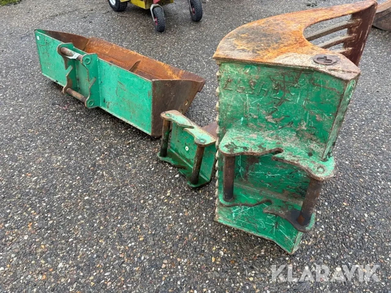 Billede 3 - Planerskovl, risteskovl og grubbetand