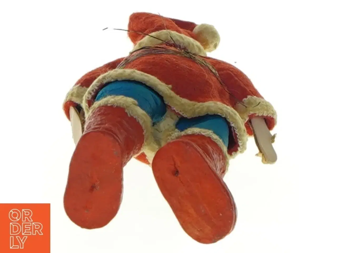 Billede 4 - Julemandsfigur, antik (str. 14 x 7 cm)