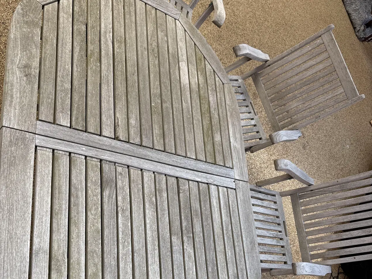 Billede 1 - Teak udtræks havebord Royale Teak