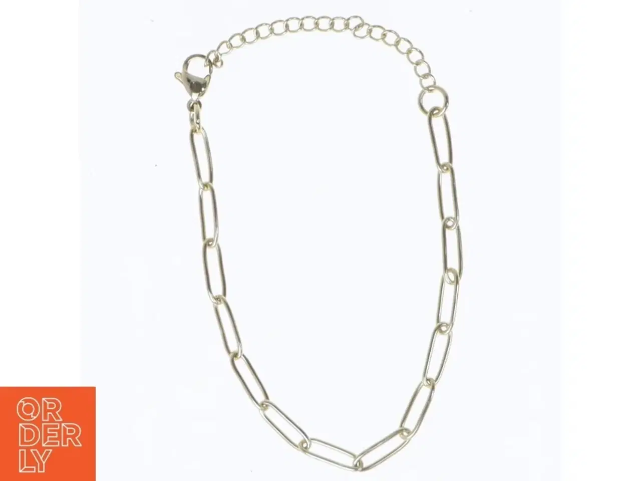 Billede 2 - Guldkæde armbånd (str. Ø 10 cm)
