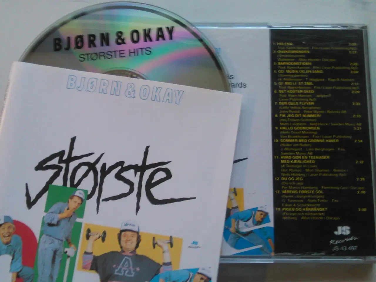 Billede 2 -   Bjørn & Okay: Største Hits   